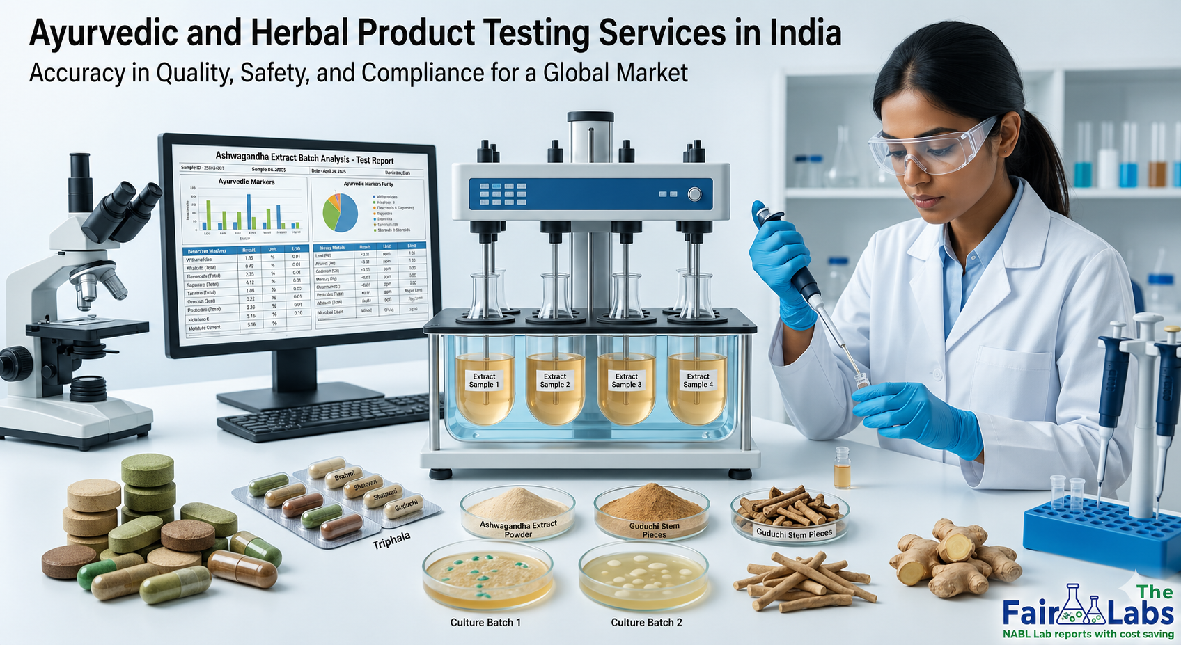 ayurvedic and herbal products testing services in india