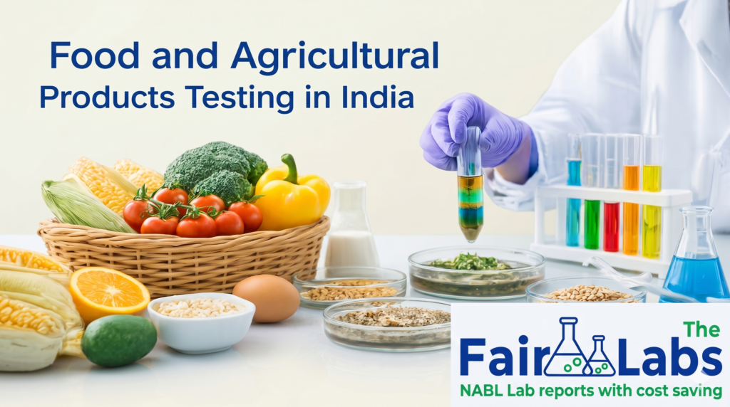 food and agricultural products testing in india