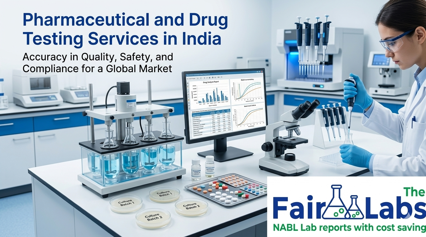 pharmaceutical and drug testing services in india