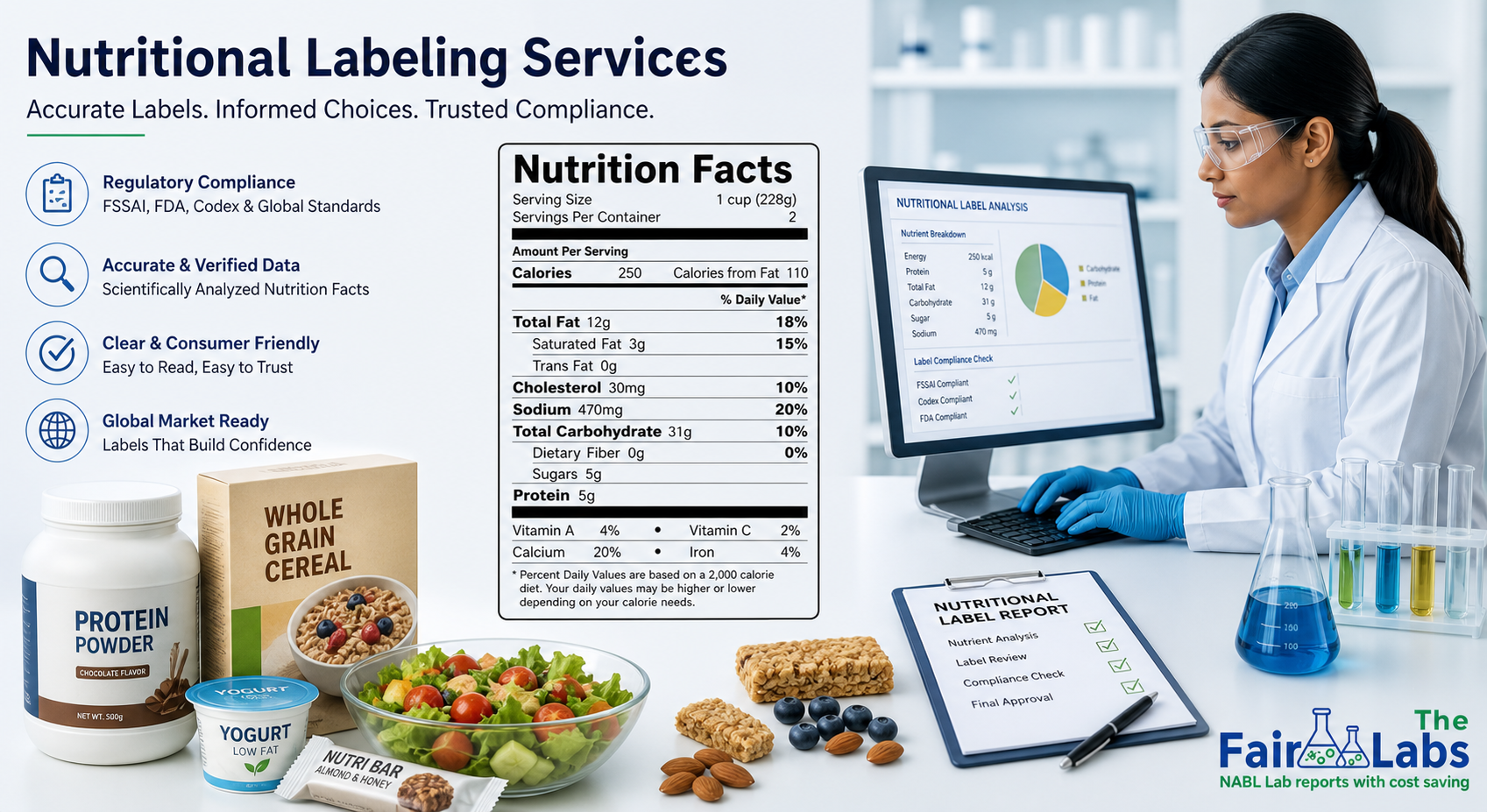 nutritional labeling services in india