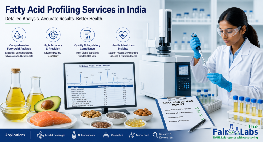 fatty acid profiling services in india