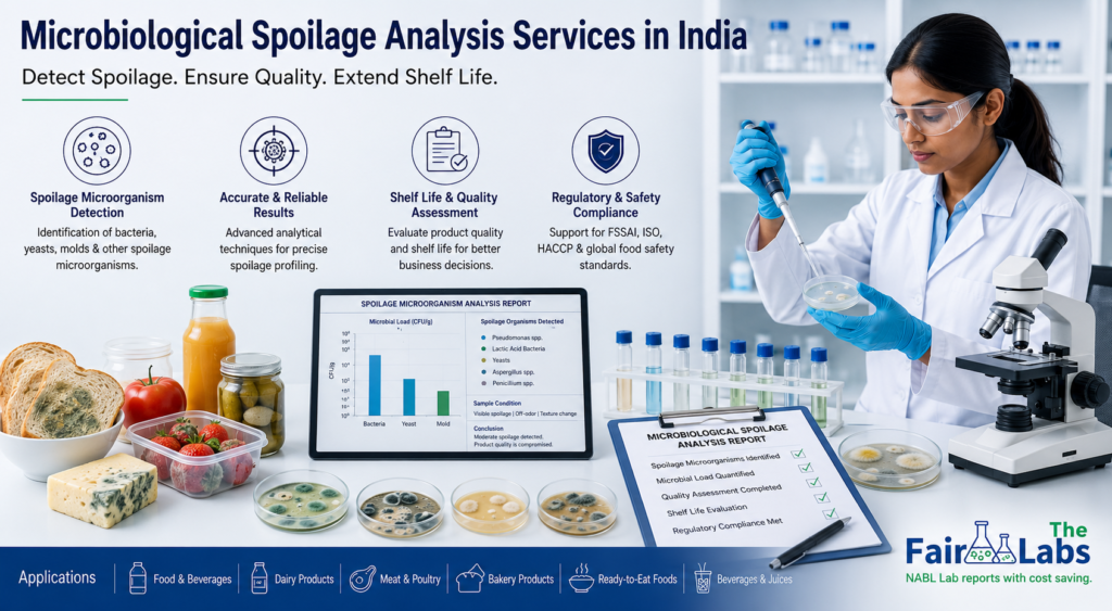 microbiological spoilage analysis services in india