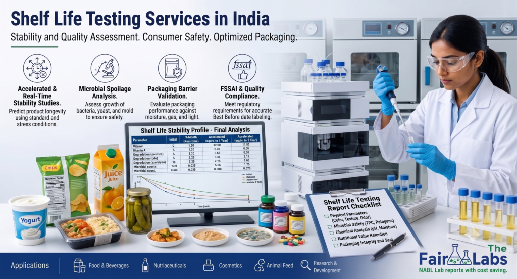 Shelf Life Testing Services in India